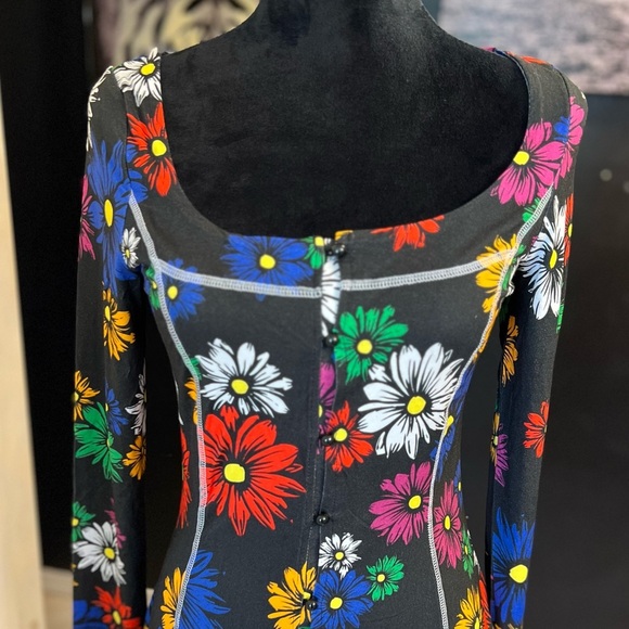 💙❤️NWT- DOLLS KILL Botanic Bliss Mini Dress SZ M❤️💙 - Picture 4 of 8